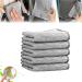 Hoomneed Double Scrubber Double Stainless Steel Scrubber Cloth Resuable Dishwashing Multipurpose Wire Dishwashing Rag Steel Wire Cleaning Cloth (5 PCS)
