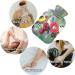 Naanle Flowers & Birds Heat Bottle | 1L Transparent Hot Water Bottle for Pain Relief | Hand & Foot Heating Bags | International Shipping Available - Buy Online on GoSupps.com