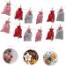 Cabilock DIY Advent Calendar 3 Sets Christmas Calendar Bag Calendars Xmas Candy Bags Drawstring Bags Number Storage Bags - Buy Online on GoSupps.com