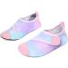 JIASUQI Kids Water Shoes Quick Dry Aqua Socks - Easy Light Pink | Size 8.5/9 UK Child - Buy Online on GoSupps.com