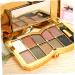 FOMIYES 2pcs Flash Mirror # Glitter with Makeup and Eyeshadow Brush Colorful Shadow Colors Eye 1 count (Pack of 1) As Shownx2pcs - Buy Online on GoSupps.com