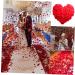 Zerodeko 3000 Pcs Silk Rose Petals Faux Rose Petals Lifelike Rose Petals Affordable Wedding Decorations Ornament Popcorn Decorations Romantic Decorations Pillow Filler Red Rose Petals 1000 - Buy Online on GoSupps.com