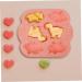 Alipis Cake Mold Silicone Molds Mold for Baking Dessert Mold Animal Dinosaur Baking Mold Ice Mold Modeling 22.1X19.3X2.6CM Pink - Buy Online on GoSupps.com