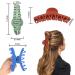 REJOL Large Hair Claw Clips 5.1 Inch - Pack of 6 Matte Colors for Women - Stronghold Lightweight Big Jaw Clip for Thin Thick Hair - Buy Online on GoSupps.com