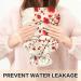 Naanle 2L Hot Water Bottle with Lid - Plum Blossom Transparent Design for Menstrual Cramps Relief Hand & Foot Heat Therapy - Buy Online on GoSupps.com