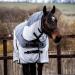 Equitack 2 in 1 Lightweight Horse Fly Rug | Waterproof Topline |Combo Fixed Neck Summer Horse Rug | 600 Denier Ripstop | Teflon Coated Machine Washable | Grey/Silver 5'6" 5'6" Grey/Silver - Buy Online on GoSupps.com