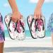 Shop Mnsruu Floral & Butterfly Motif Flip-Flops | XXL Sizes for Home Hotel Spa & Travel | Comfortable Unisex Footwear - Buy Online on GoSupps.com