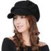 Comhats Women's Newsboy Cap - Black | Style Medium 67145 | Shop Now - Buy Online on GoSupps.com
