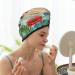 Colorful Plants & Insects Microfiber Hair Towel - Soft Super Absorbent Wrap for Long Curly & Thick Hair - Quick Dry Coral Velvet for Women - Buy Online on GoSupps.com