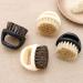 Men's Bristle Beard Brush & Mustache Comb - Premium Round Hair Bristles for Perfect Grooming - Buy Online on GoSupps.com