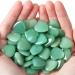 Xiannvxi 20pcs crystals heart stones green aventurine love palm bag bag stone natural gemstones reiki crystal stone for healing e green aventurin