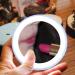 LED Lighted Travel Makeup Mirror Compact Dimmable Pocket Mirror Portable Handheld Makeup Mirror with Light USB Rechargeable Round Small Mirror for Purse Pocket Travel and Sky blue - Buy Online on GoSupps.com