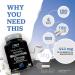 High Strength Magnesium Citrate 1480mg Vegan Capsules - 4 Month Supply | 444mg Elemental Magnesium | Non-Tablets | Premium Magnesium Supplement - Buy Online on GoSupps.com