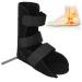 Drop foot brace breathable foot drop splint fractures ankle bandage adjustable ankle bandage support ankle protection fixation braces for adults (m)