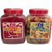 Retro Classic Cherry Lip & Floral Gum Sweets Different Sizes from 500g - 4.5kg (Squirrel Floral Gums 2.25kg (Full Jar)) Squirrel Floral Gums 2.25kg (Full Jar) - Buy Online on GoSupps.com