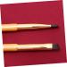 FOMIYES 3pcs Professional Eyebrow Brush Eyelash Comb Eyebrow Brush Angled Makeup Brush Eyelash Brush Golden - Buy Online on GoSupps.com