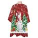Christmas Barber Cape - Salon Hair Cutting Cape for Women Men Kids Adults Haircut Cape with Adjustable Elastic Neckline Stylist Cape Gown Accessories Red Snowman Snowflake Snow Xmas Tree Plaid