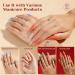 Rosalind Ballerina N gel Tips - 264 Medium Full Cover Gel Nail Tips | Short Coffin Acrylic Fake Nails | Pre-Buffed 12 Sizes Included - Buy Online on GoSupps.com