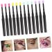BELLIFFY 12pcs Silicone Lip Brush Glitter Eyeshadow Brush with Cap Lipstick Applicator Eye Makeup - Buy Online on GoSupps.com