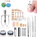 KALUROIL 106 Pieces Nail Correction Clip Ingrown Toenails Set - Piece Pedicure Tool for Painless Nail Care - Buy Online on GoSupps.com