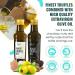 Lieber's Black & White Truffle Oil Bundle 250ml Glass Bottles | Made With Premium Italian Extra Virgin Olive Oil | Great for Cooking Salads & More | Gluten Free Vegan Kosher - Product of Italy - Buy Online on GoSupps.com