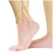 Truform Zipper Compression Stockings - 15-20 mmHg Medical Thigh Length Footless Leg Sleeve for Women & Men Beige 2X-Large - 1 Pair - Buy Online on GoSupps.com