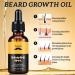Natural Mustache Oil | Moisturizing Beard Oil for Dry Skin | 30ml | Men s Mustache Growth & Softness - Buy Online on GoSupps.com