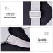 Uxsiya Comfortable Back Straightener - Adjustable Posture Corrector with Smart Alert for Improved Posture | International Shipping Available - Buy Online on GoSupps.com