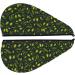 Hair Towel Wrap - Quick Drying Towel Turban with Button | Olive Green Hair Drying Towel - Buy Online on GoSupps.com