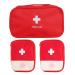 Travel pharmacy bag medication bag emergency bag zuzer 3stk empty first help bag travel waterproof medication pocket first aid medicine storage bag for home office outdoor