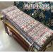 Comfortable 2 or 3 Seater Bench Mat Non-Slip Garden Bench Cushion with Fixing Ties Stylish Beautiful Printed Seat Cushion for Garden Chair - Buy Online on GoSupps.com