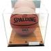 Square Shape Soccer Ball Display Case | Full Size Basketball | Acrylic Box with UV Protection | 10x10x9 | Wood Floor Memorabilia - Buy Online on GoSupps.com
