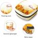Autumn Leaves & Pumpkin Color Period Bag | Sanitary Napkin Storage & Travel Makeup Pouch - Buy Online on GoSupps.com