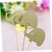 COHEALI 3pcs Glitter Cupcake Toppers Baby Shower Cupcake Picks Fruit Cocktail Picks Appetizers Dessert Topper Wedding Elephant Cupcake Toppers Jungle Animal Toppers Rod Paper Cup Golden medium - Buy Online on GoSupps.com