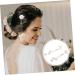 minkissy 1 pair fringe clip crystal hair clip vintage hair clip wedding hair barrettes pompom tassel hairpin crystal hair barrettes ladies suits Plush pearl bridesmaid flowers white - Buy Online on GoSupps.com