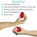Vive Therapy Putty Occupational Hand Tools (2 Pack) - Sensory Stress Relief for Finger Pain, Grip Strength, and Rehab - X-firm Red for Adults and Arthritis - Buy Online on GoSupps.com