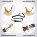 Comfortable Dog Seat Belt Harness for Car - 2-in-1 Leash & Restraint | Strong, Durable, & Reflective | Adjustable Bungee & 360 Swivel Attachment | Easy-to-Use Black Design - Buy Online on GoSupps.com
