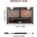 2-Color Eyebrow Powder Palette Waterproof Long-Lasting Eye Brow Makeup Kit Defined Brow Filler Lightweight Blendable Natural Full Look for Sparse Eyebrows with Brow Brush-01 Light Brown + Grey - Buy Online on GoSupps.com