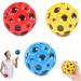 3 PCs Astro Jump Ball Moon Ball Galaxy Ball Super High Bouncing Lightweight Spring Ball High Bounce Hoch Ball Mondball Lavaball Interactive Toys For Leaving For Children Outdoor