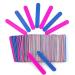 100 Pcs Disposable Nail Files 180/240 Double Sided Emery Board Set - Ideal for Natural and Fake Nails at Home and Salon - Includes Free Nail Polishing Buffer - Buy Online on GoSupps.com