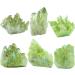 Kyeygwo Natural Mountain Crystal Titanium Coated Quartz Cluster - Irregular Fluorescent Green Healing Reiki Stone Decoration | 30-70 mm - Buy Online on GoSupps.com