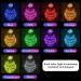 Topyond LED Pumpkin Mask Pumpkin Light Face Cover Scary Pumpkin Adjustable Glowing Facial Cover for Halloween Party Cosplay Decoration - Buy Online on GoSupps.com