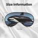 Orca Killer Whale Unisex Eye Mask - Soft Adjustable Sleeping Mask for Ultimate Comfort - Buy Online on GoSupps.com