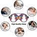 Soft Blackout Sleep Mask for Women & Men | Reusable Eye Covers for Better Sleep & Travel | Colorful Butterflies Design - Buy Online on GoSupps.com