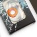 Meralens Orange Contact Lenses - Overwatch Tracer Circle Lenses for Halloween Mardi Gras & Cosplay | 1 Pair Opaque Includes Free Lens Case - Buy Online on GoSupps.com