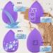 Silk Complexion Makeup Sponge Set Wet and Dry Detailed Blending Makeup Sponges Unrivalled Detailing Makeup Application Latex Free and Easy Clean Unique Fine Detailing Makeup Sponges. (Purple) - Buy Online on GoSupps.com