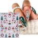 3D Christmas Nail Stickers 6 Sheets 5D Self-Adhesive Embossed Nail Decal Gnome Snowflake Nail Art Decoration Design Supplies - Buy Online on GoSupps.com