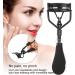 Verdant Touch Stainless Steel Eyelash Curler Stainless Steel Eyelash Curler Silicone Ring Pad Eye Lash Curling Tool Black Professional Cosmetic Tool - Buy Online on GoSupps.com