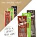 Primal Spirit Vegan Jerky - Seitan Power Pack | 10g Plant Based Protein | Non-GMO | No Preservatives | 24-Pack 1oz (Classics: Teriyaki, Thai Peanut, Mesquite Lime) - Buy Online on GoSupps.com