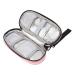Insulin Cooler Bag Portable Insulin Cooling Pouch Better Storage Durable Wide Application Zipper Design for Outdoor(Pink)